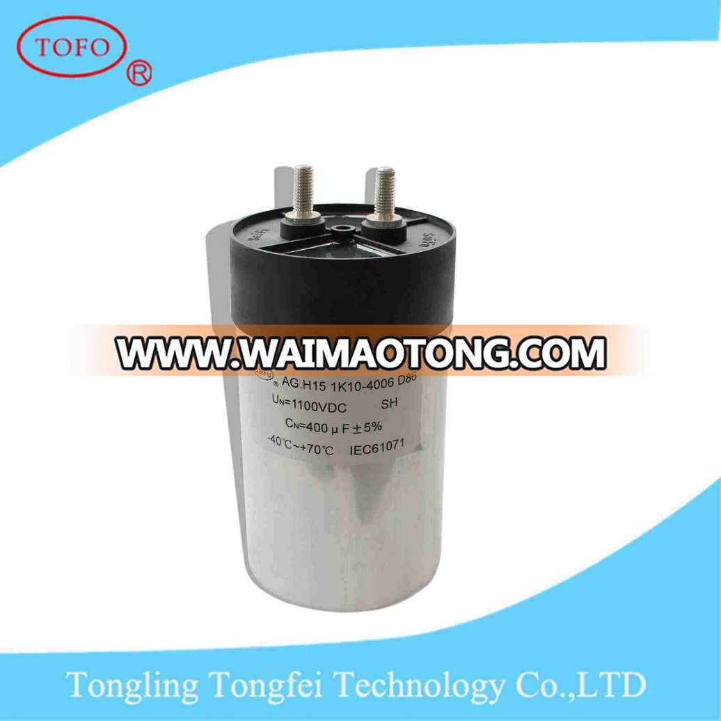 Power Capacitors Used in DC Support Filter Circuit