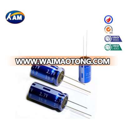 Radial Type 4.7f 2.7V Ultra Capacitor with Kamcap Brand